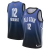 Camiseta Hombre NBA All-Star 2023 Team 1 Ja Morant 12 Nike Azul Swingman